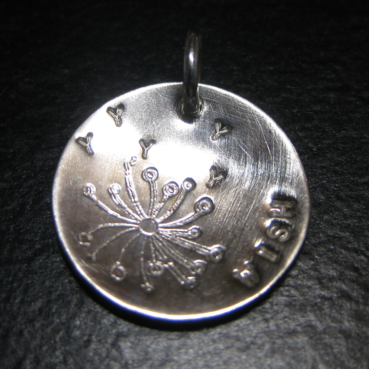 handmade silver wish charm competition