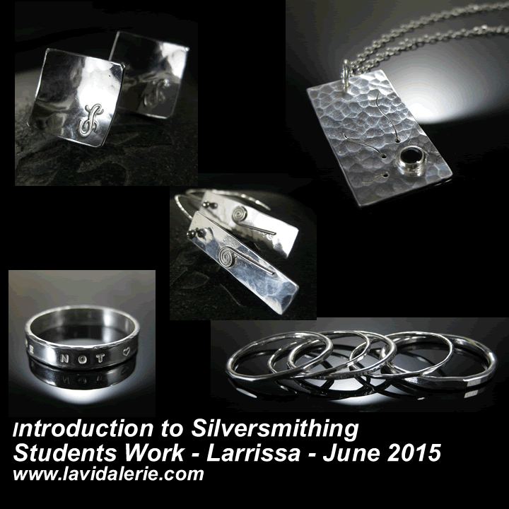 silversmithing tube setting workshop